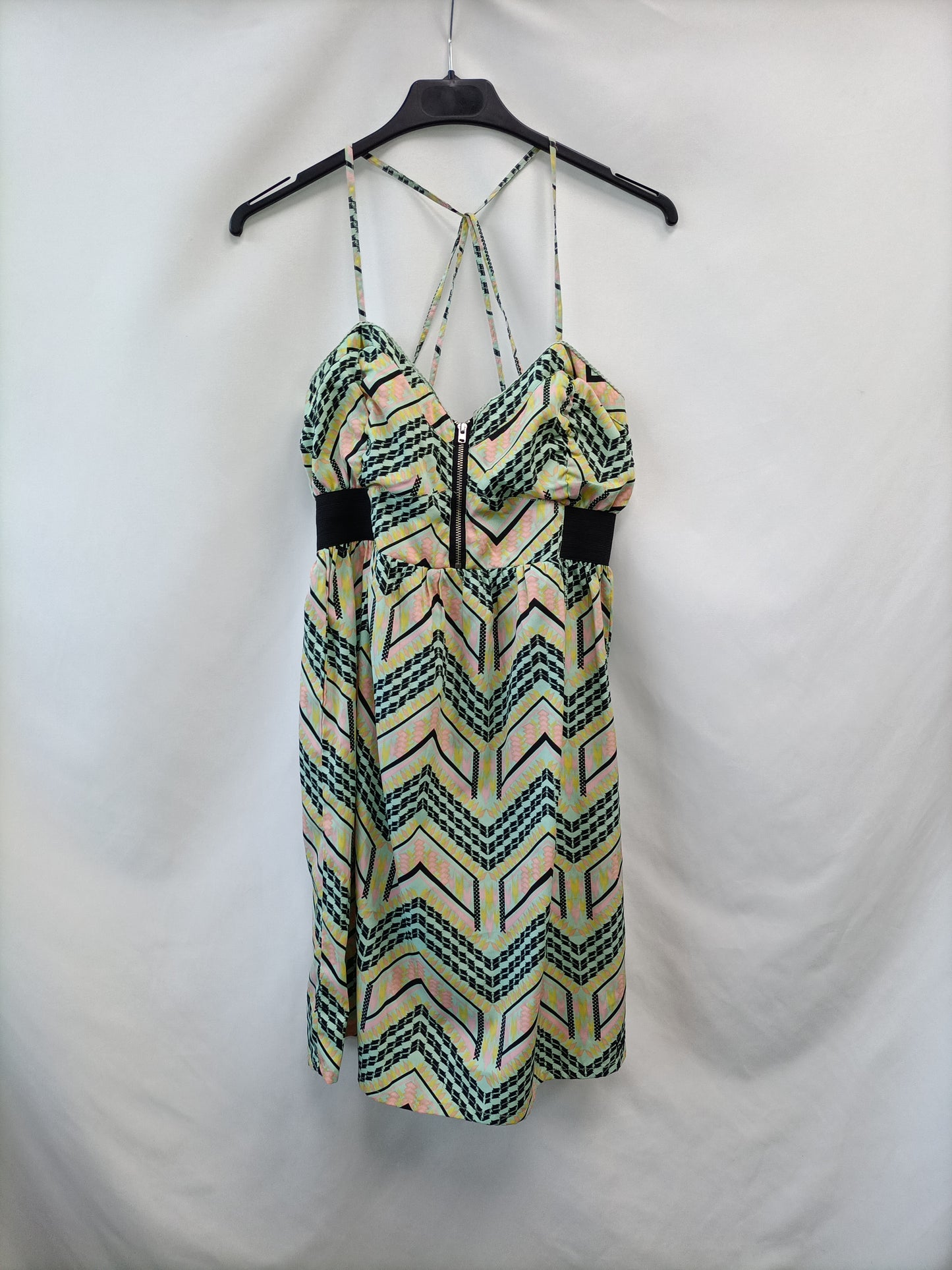 BILLABONG.Vestido corto estampado T.m