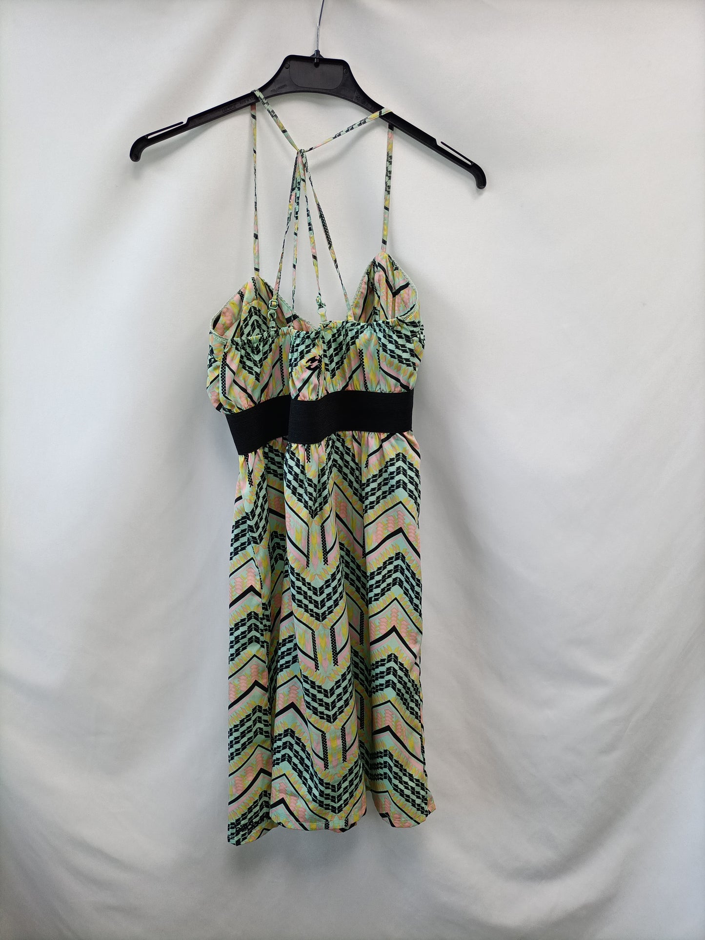 BILLABONG.Vestido corto estampado T.m