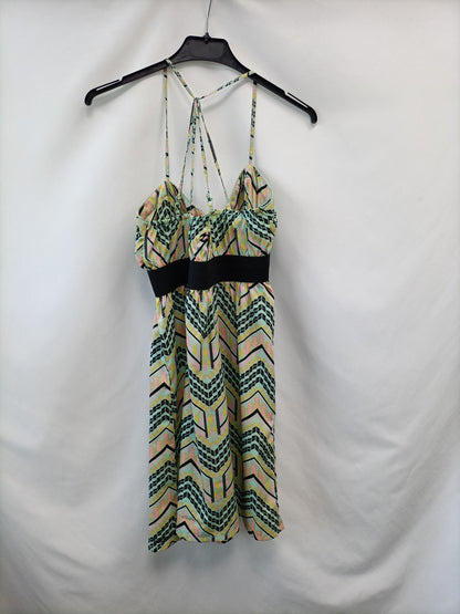 BILLABONG.Vestido corto estampado T.m