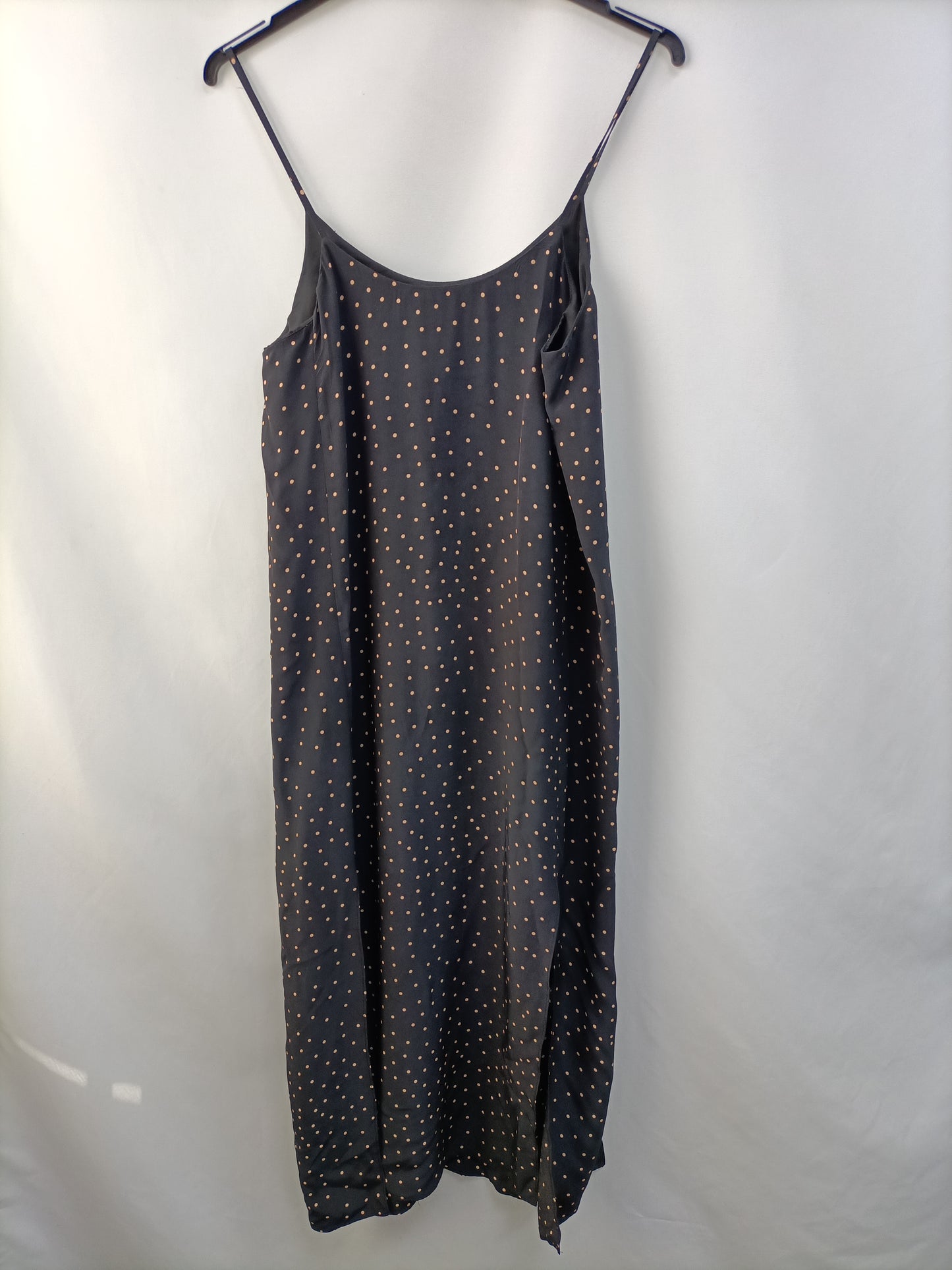 &amp;OTHER STORIES.Long polka dot dress S.34