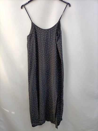 &amp;OTHER STORIES.Long polka dot dress S.34