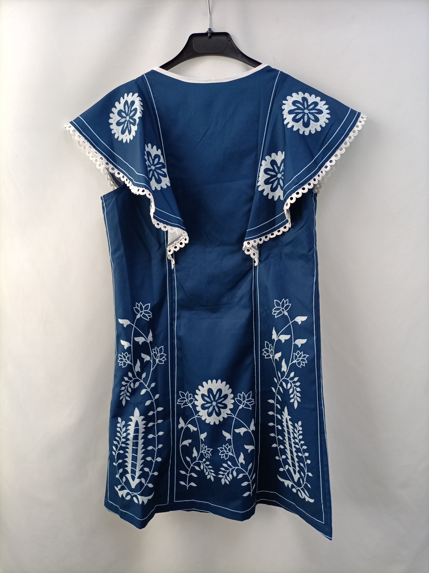 OTRAS.Vestido corto bordado TU (S)