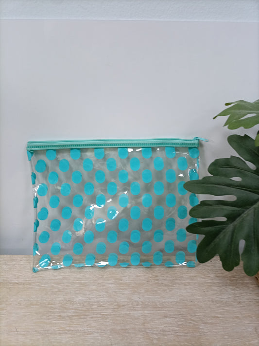 OTRAS. Bolso de mano lunares