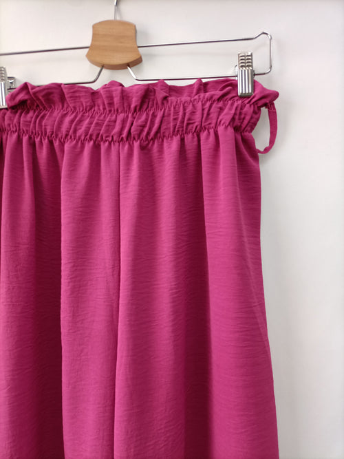 OTRAS. Pantalón culotte rosa T.u(s)