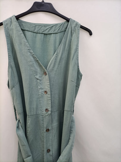OTRAS. Vestido verde agua T.u(s)