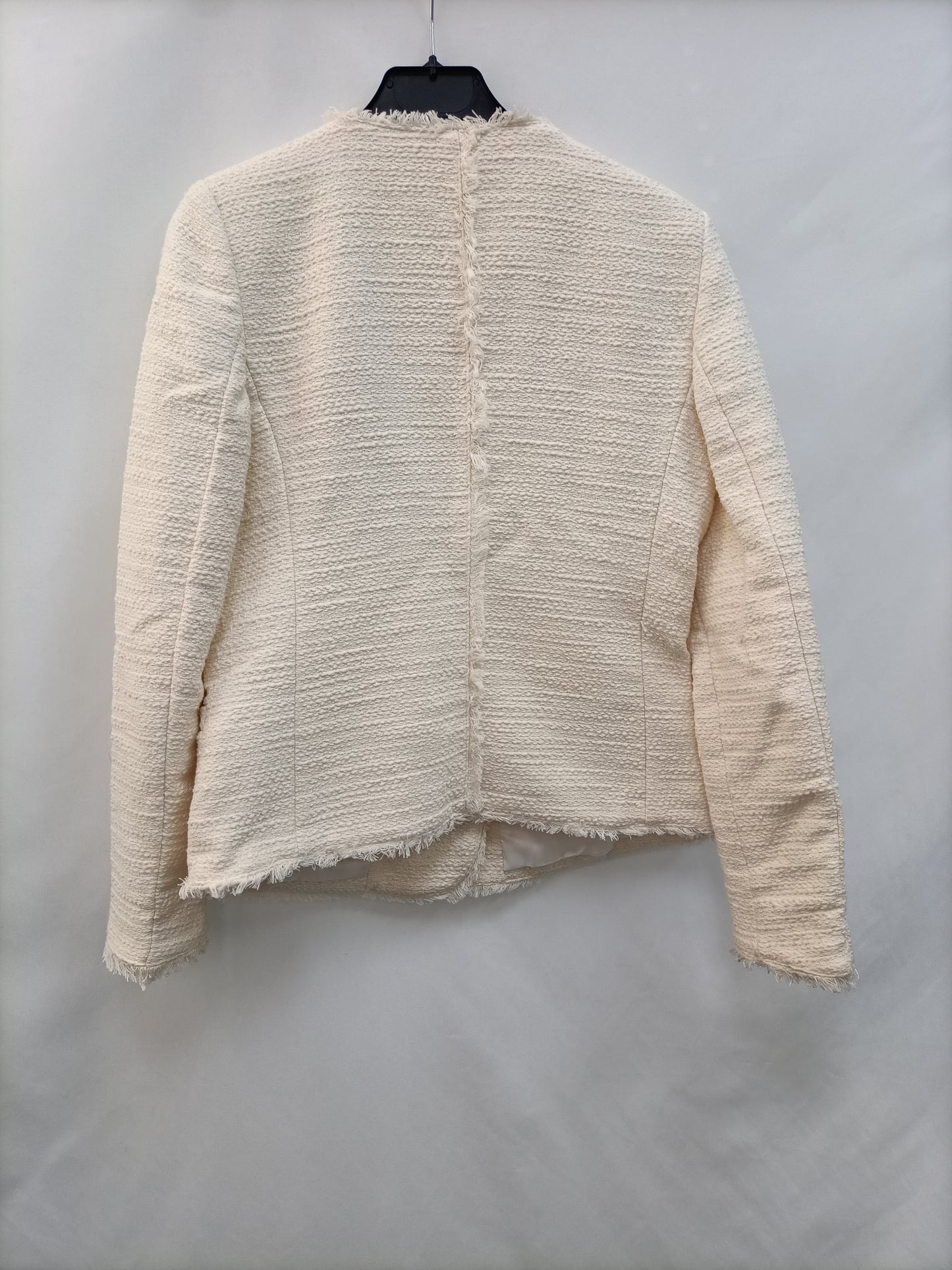 MANGO. Chaqueta cortita tweed T.s