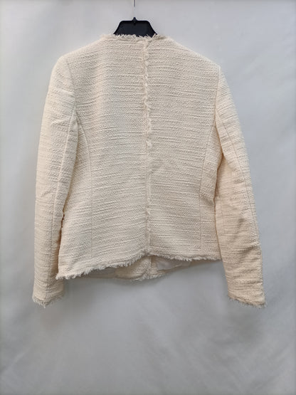 MANGO. Chaqueta cortita tweed T.s