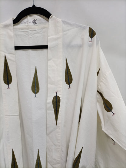 BRIGITTE SINGH. Kimono hojas T.u