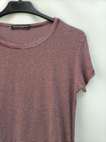 BRANDY MELVILLE. Camiseta rayas T.s
