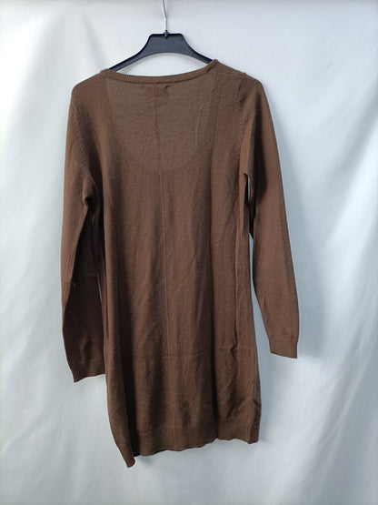 AMERICAN VINTAGE. Long sweater/brown dress Ts