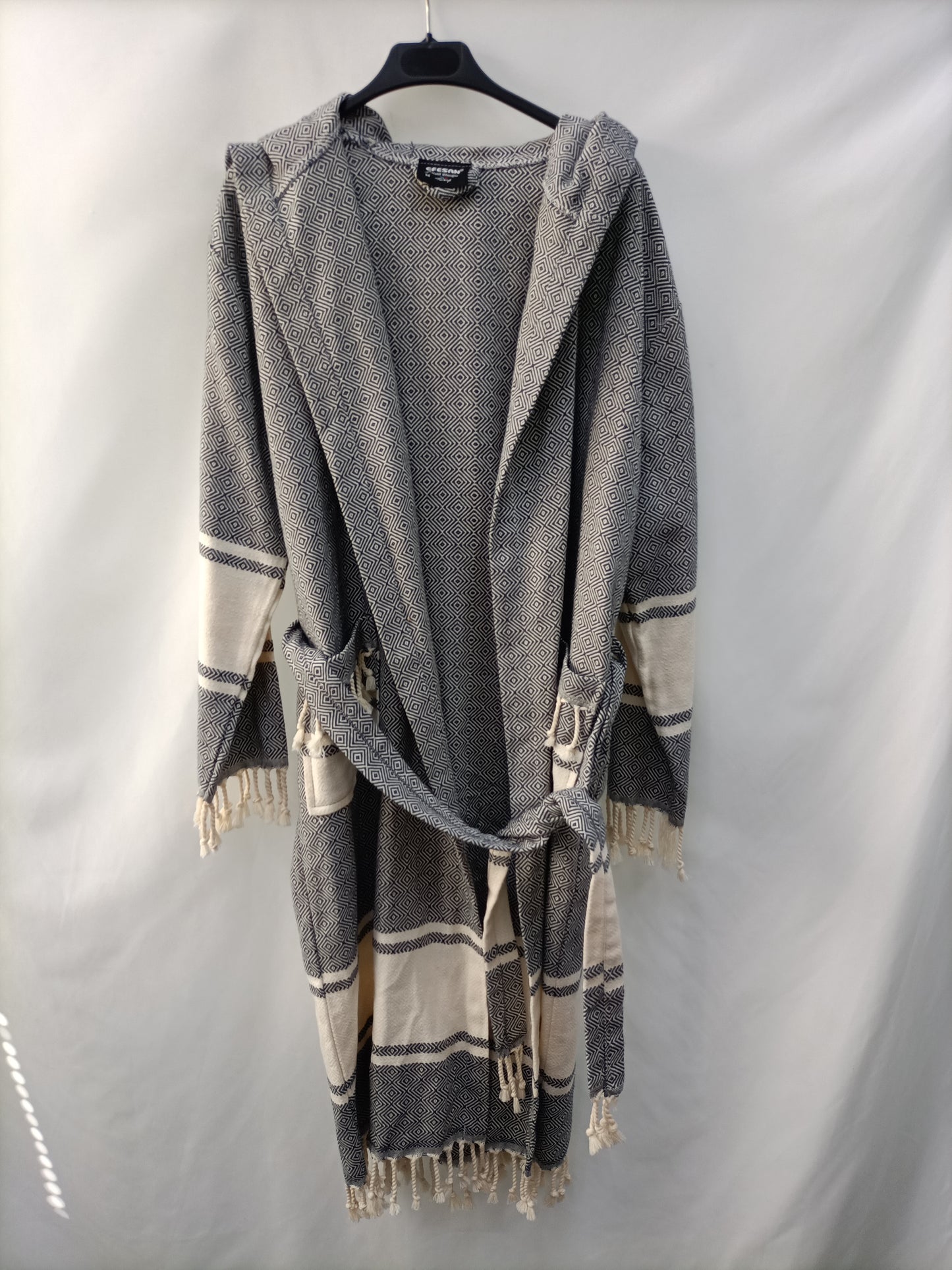 market.EFESAN. Cárdigan fino gris T.m