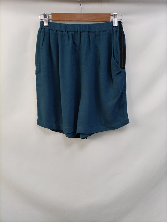 AMERICAN VINTAGE. Shorts azulón fluido T.s