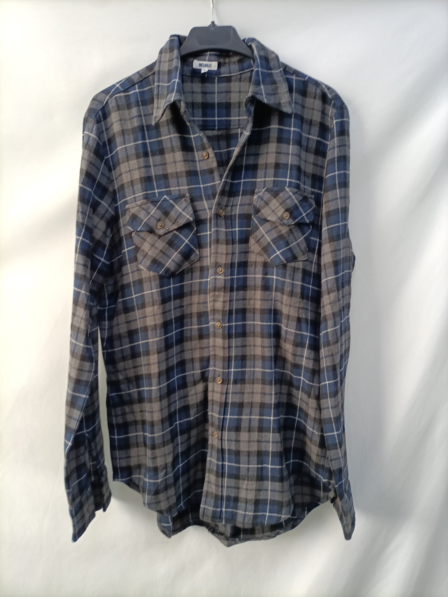 BRANDY MELVILLE. Camisa de cuadros T.s