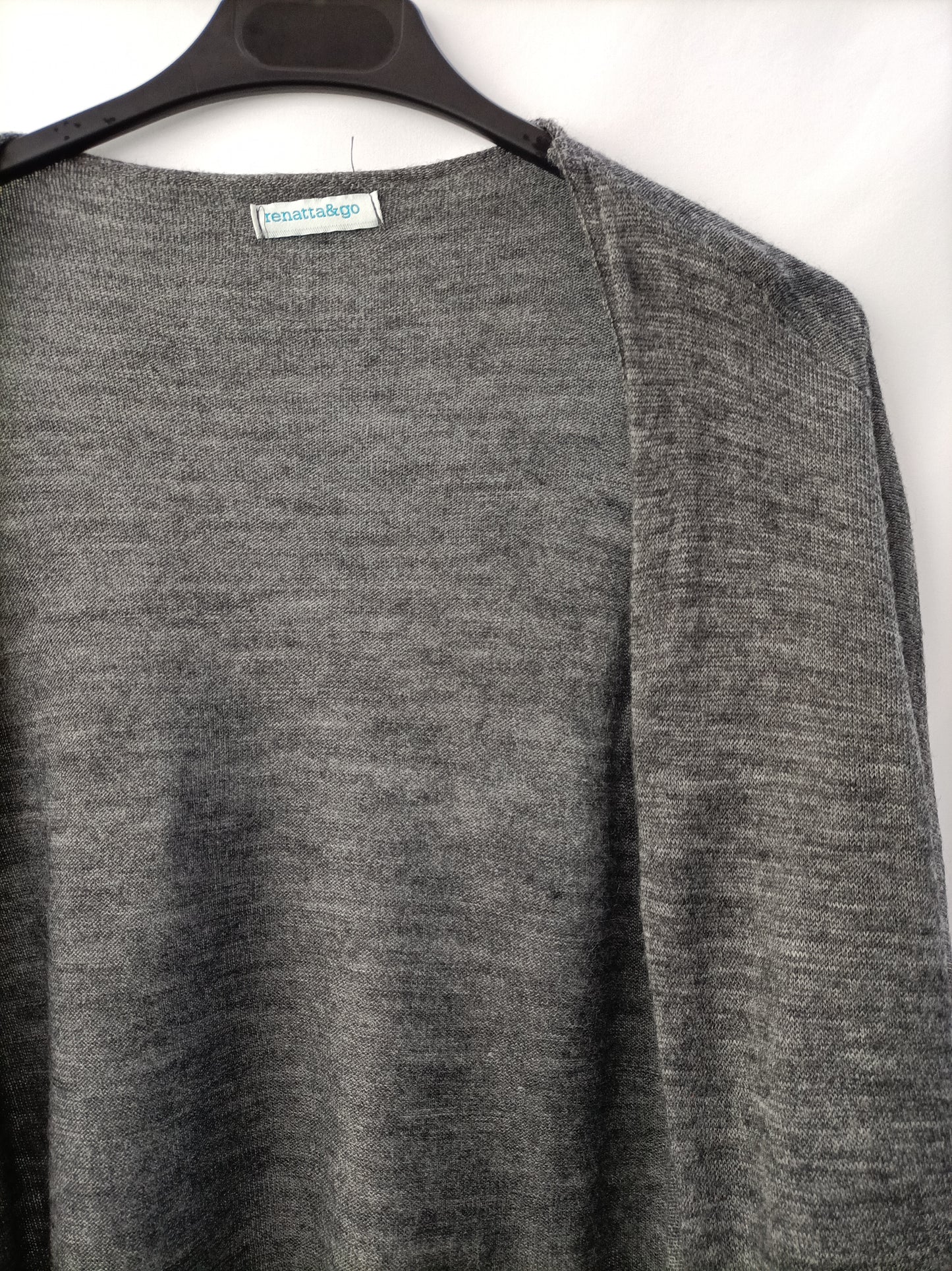 RENATTA&amp;CO. Fine gray cardigan Tu(s/m)