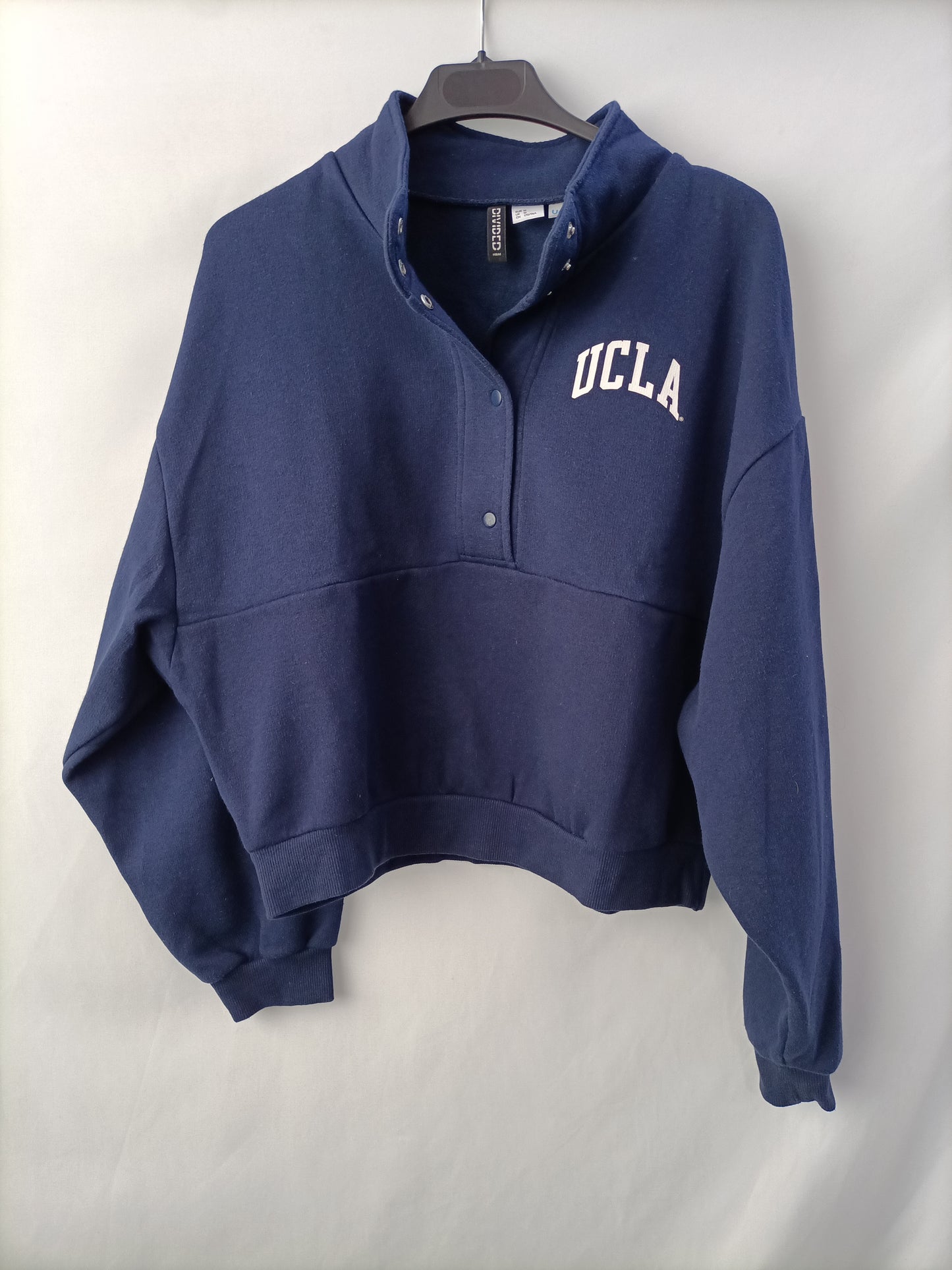 H&M. Sudadera azul UCLA T.m