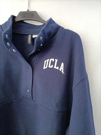 H&M. Sudadera azul UCLA T.m