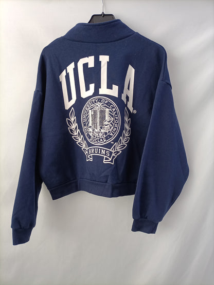 H&M. Sudadera azul UCLA T.m