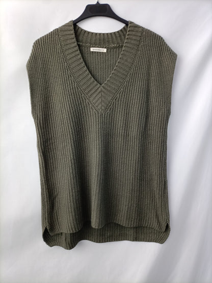 RENATTA&CO. Chaleco verde oversized T.u(s/m)