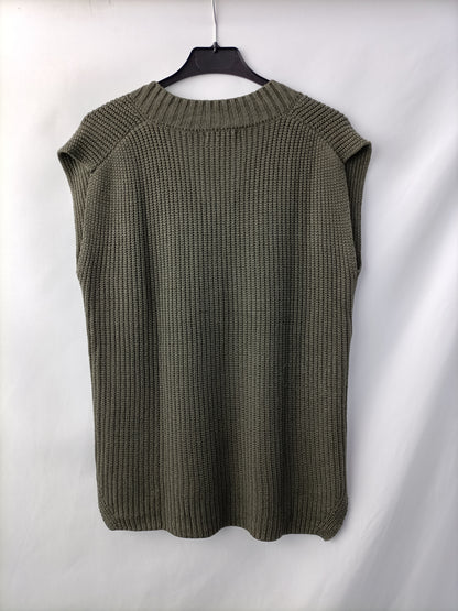 RENATTA&CO. Chaleco verde oversized T.u(s/m)