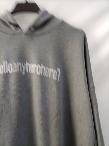 RENATTA&CO. Sudadera gris T.u(s)