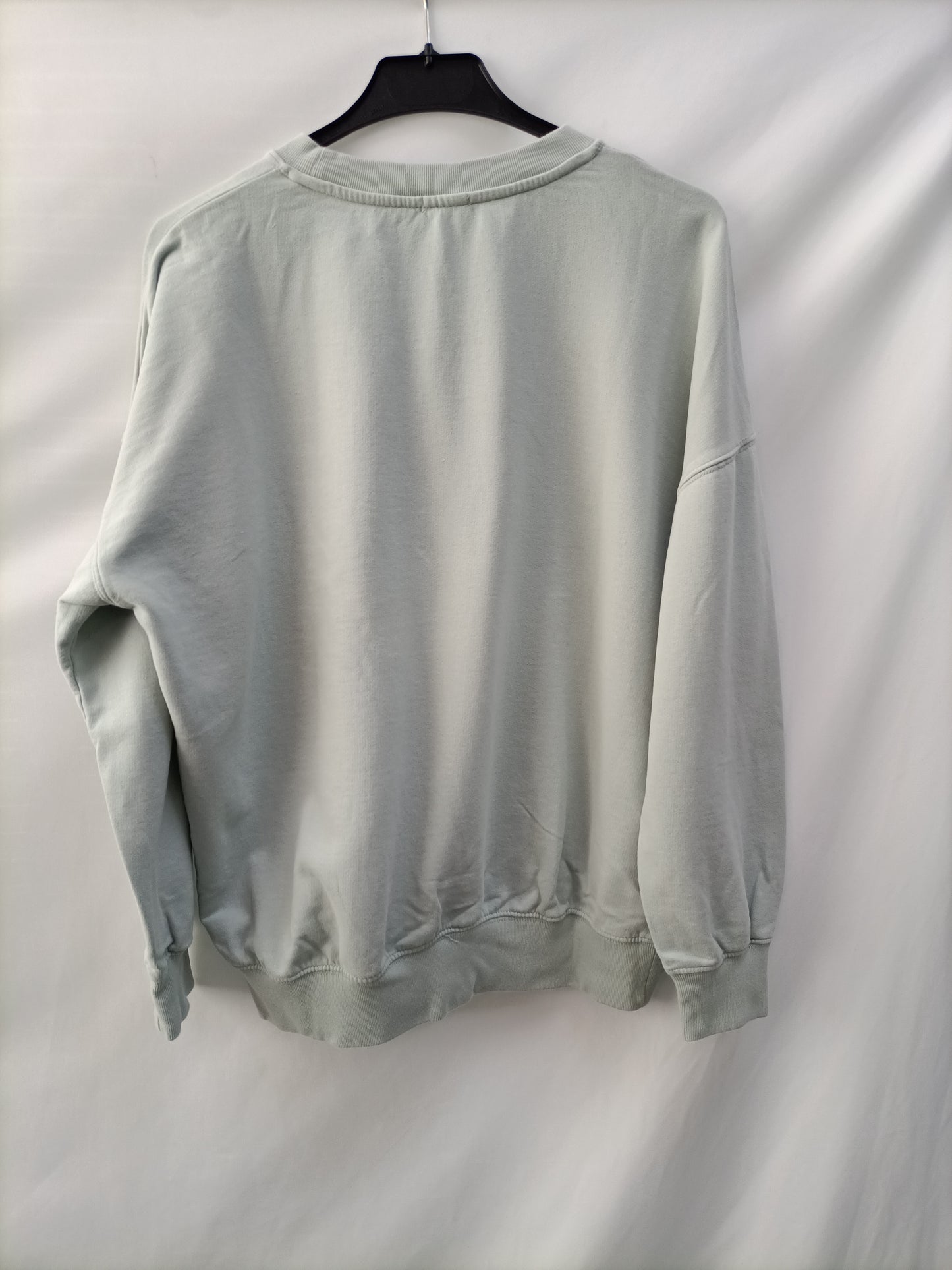 OYSHO. Sudadera verde agua T.m