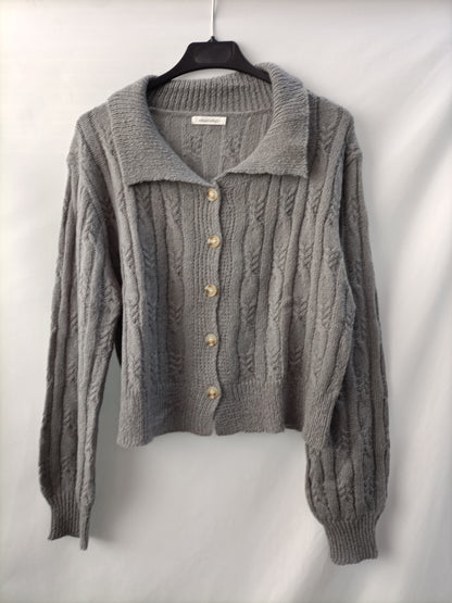 RENATTA&CO. Rebeca gris ochos T.s/m