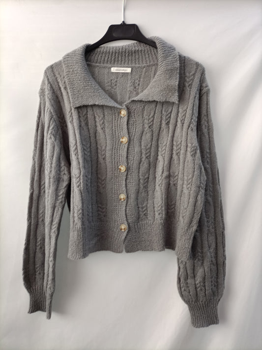 RENATTA&CO. Rebeca gris ochos T.s/m