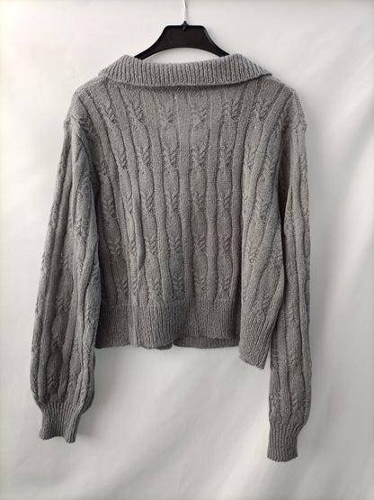 RENATTA&CO. Rebeca gris ochos T.s/m