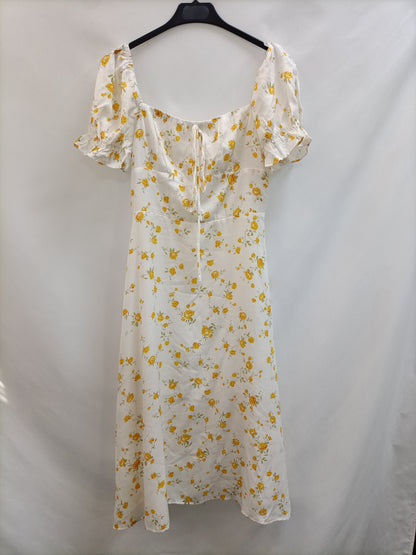 CHAMOMILE. Vestido midi flores Tu(s)