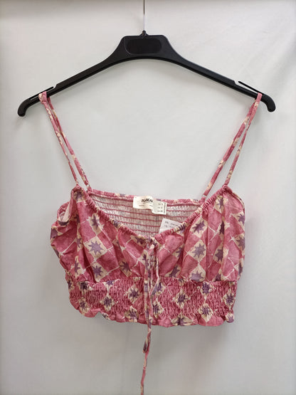 PULL&BEAR. Total look rosa T.s