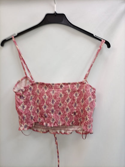 PULL&BEAR. Total look rosa T.s