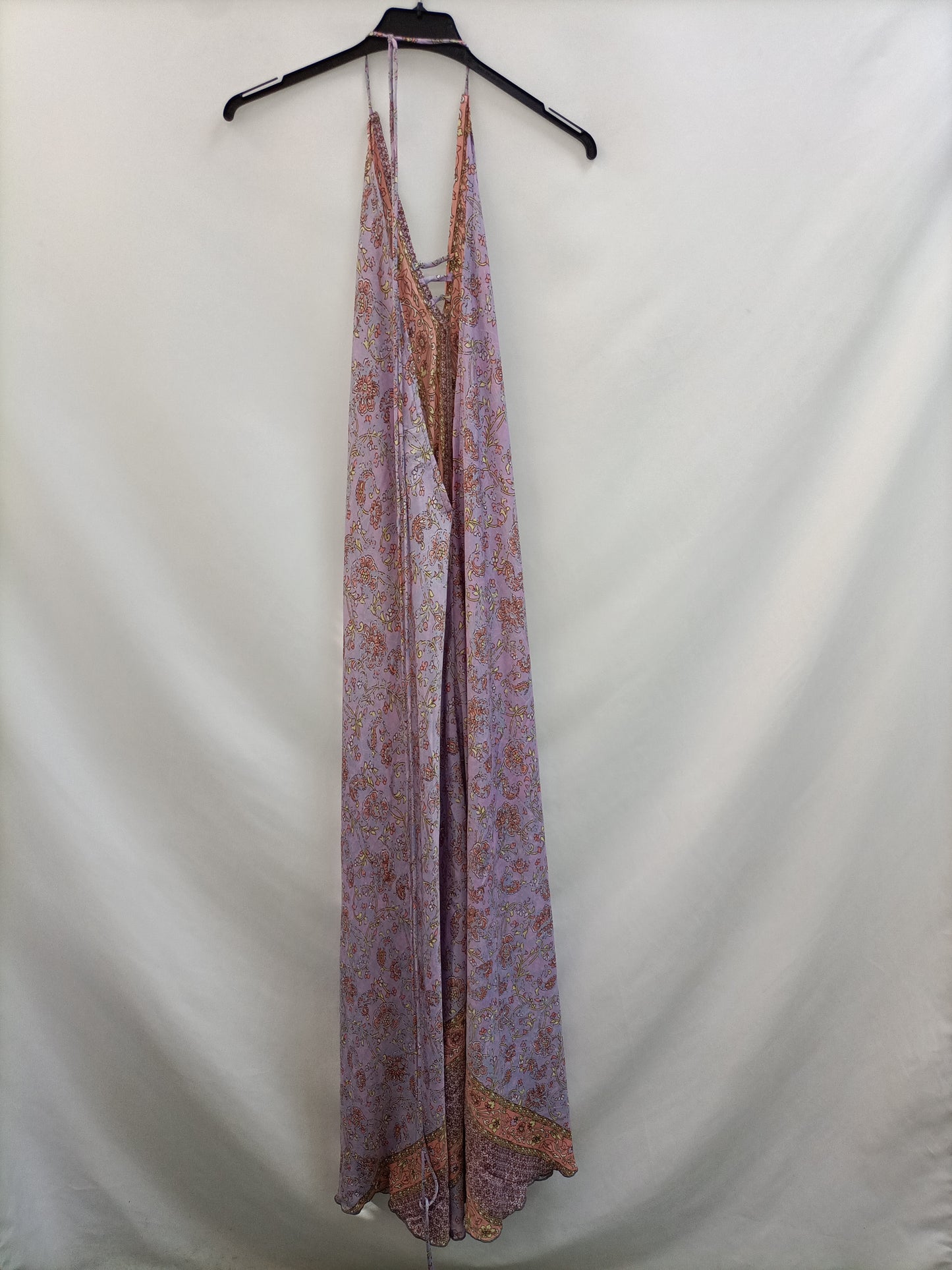 OTRAS. Vestido largo flores espalda baja T.u(s/m)