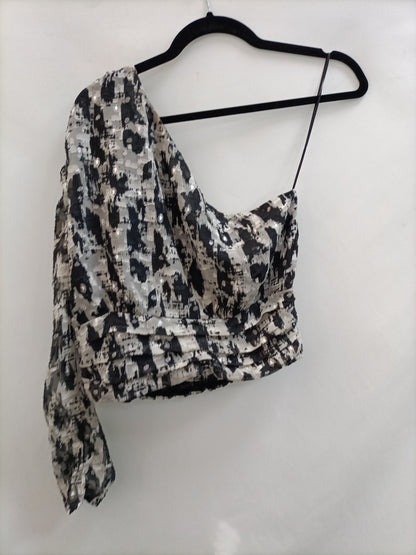 MANGO. Top asimetrico T.s