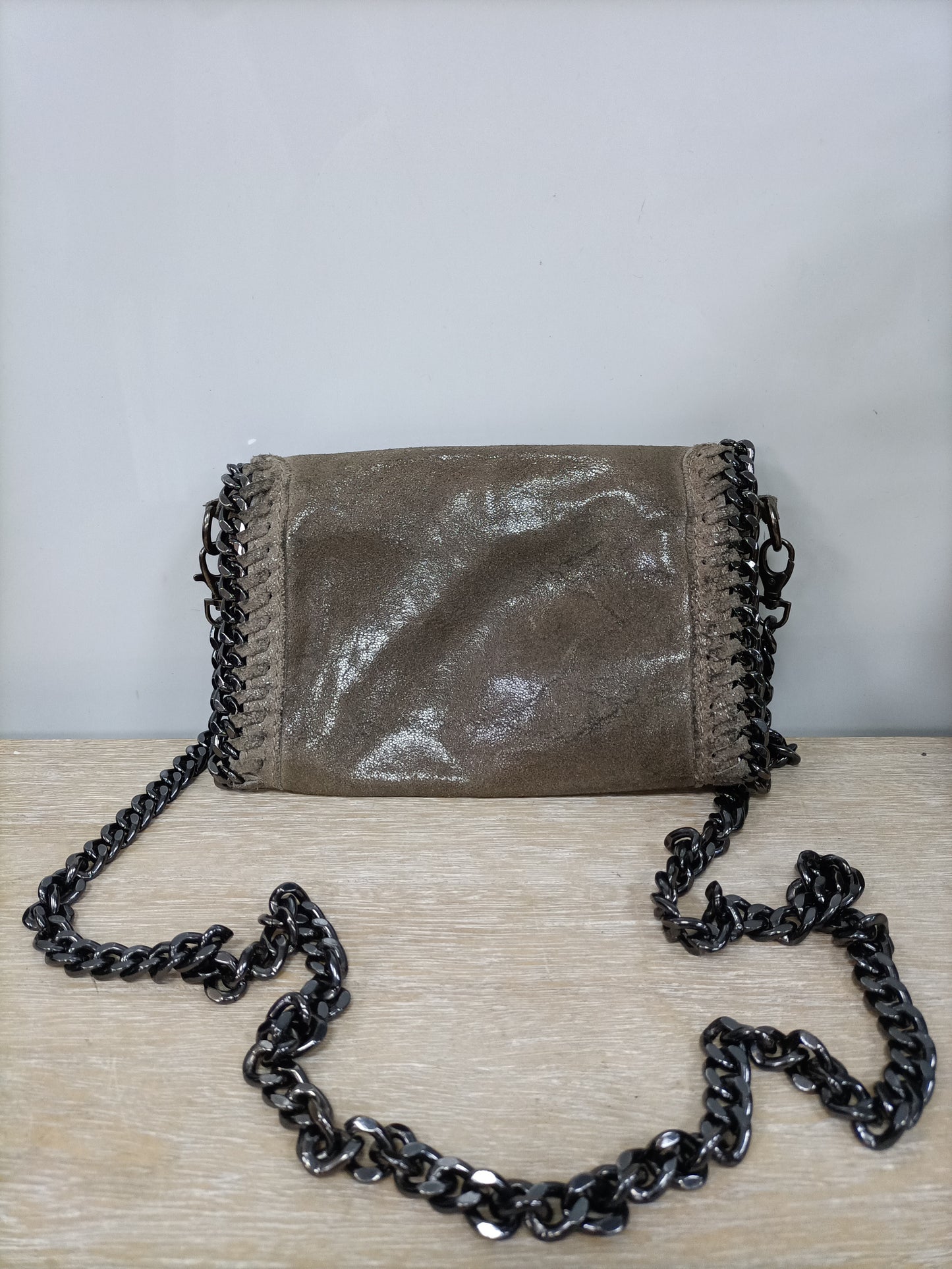 MarketOTRAS. Bolso piel beige