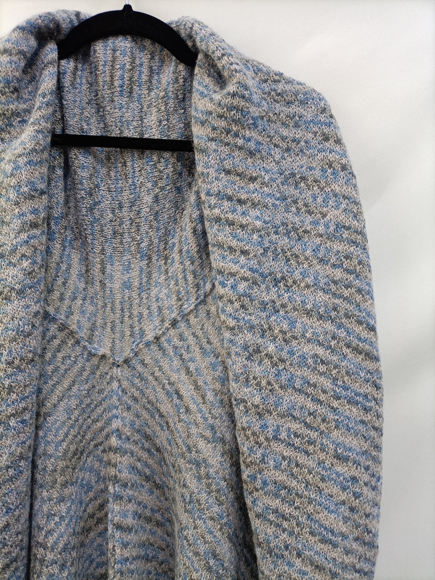 ZADIG &amp; VOLTAIRE. Blue Marbled Vest Tu (tara)