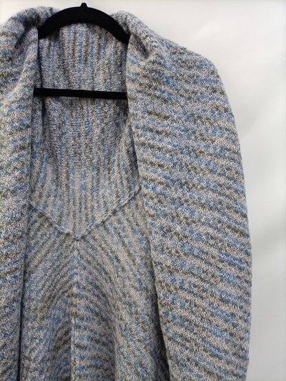 ZADIG &amp; VOLTAIRE. Blue Marbled Vest Tu (tara)