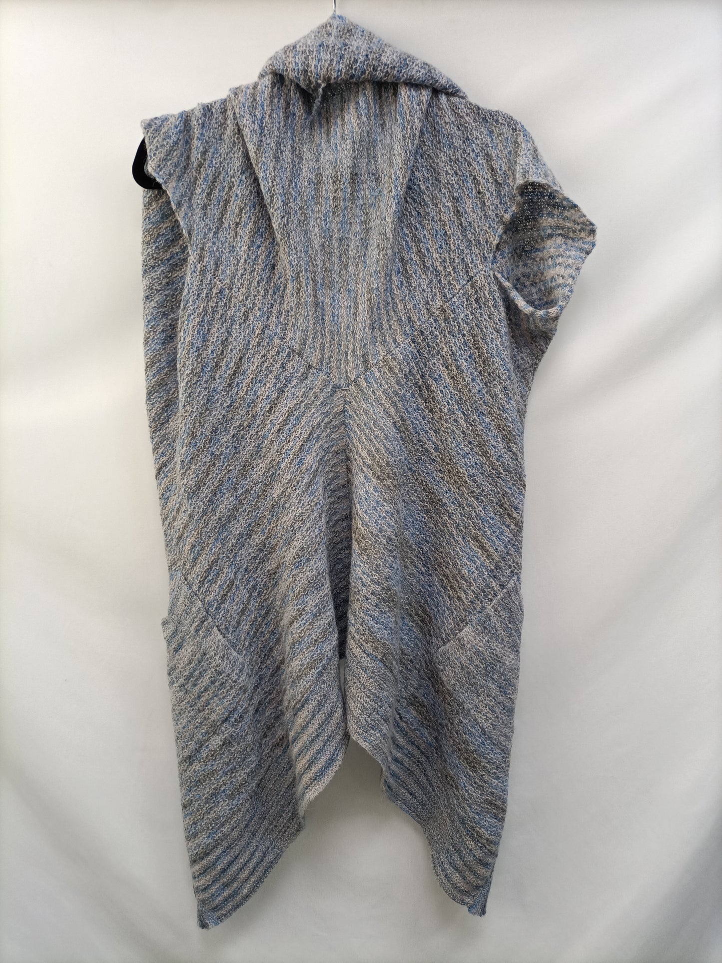 ZADIG &amp; VOLTAIRE. Blue Marbled Vest Tu (tara)