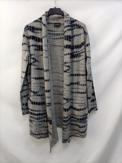 BERENICE. Gray Ts printed cardigan