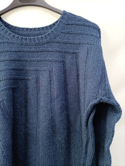 ZADIG&VOLTAIRE. Jersey azul aberturas