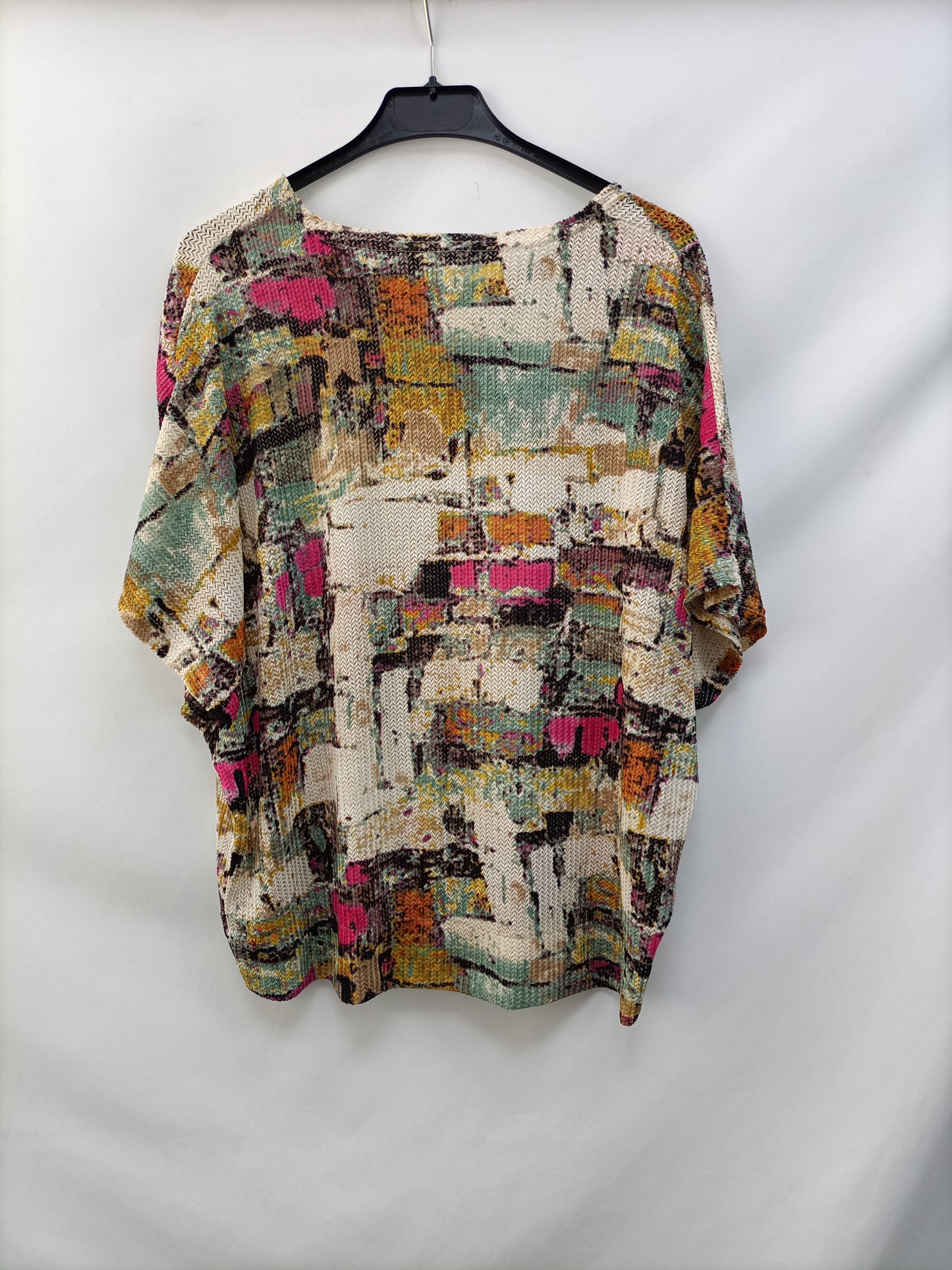 OTHERS. Printed knit top Tu(m/l)