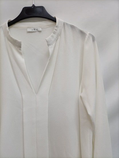 OTRAS. Blusa blanca Tu(s/m)