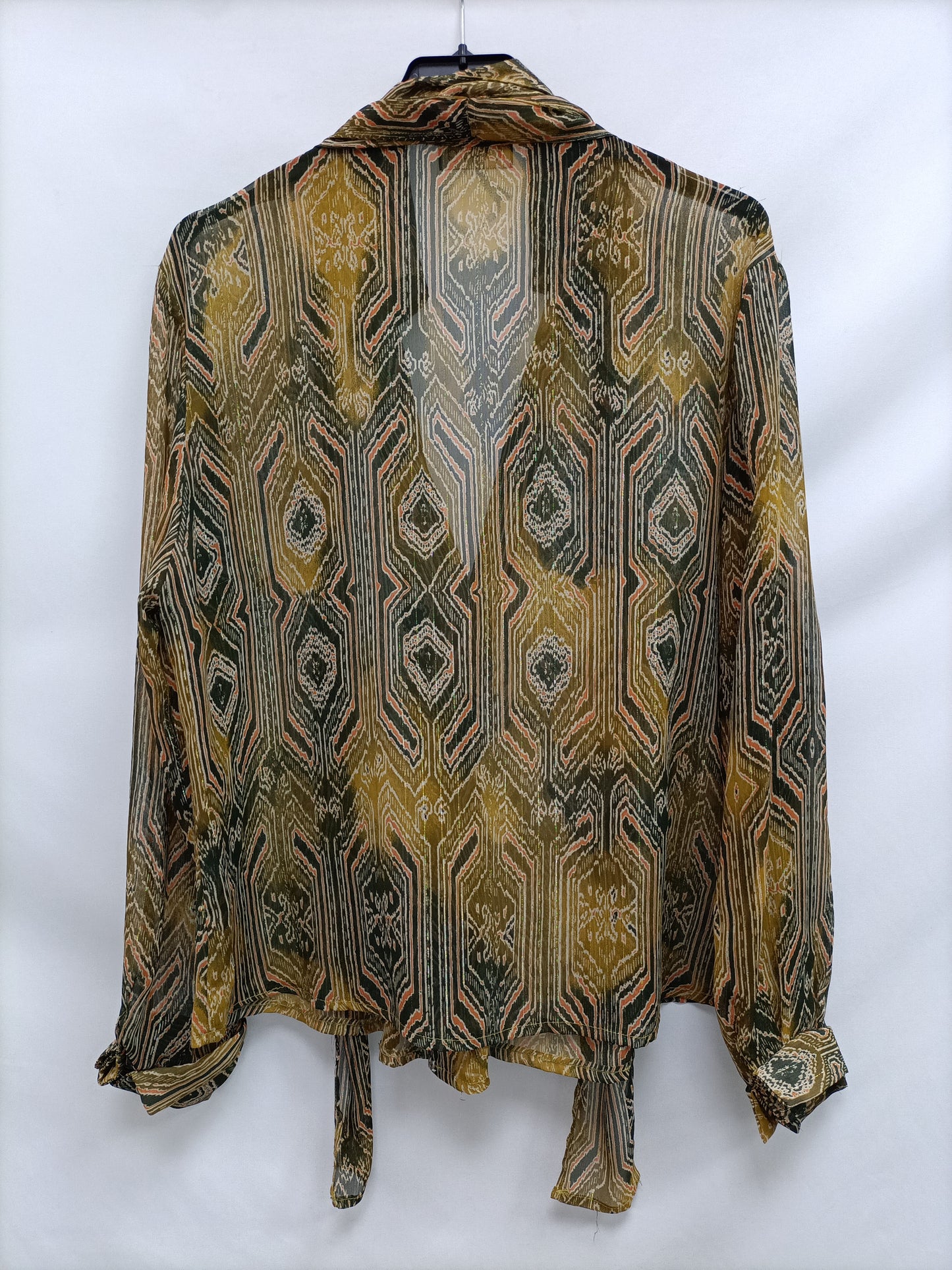 A&G. Blusa estampada hilos T.48(s/m)