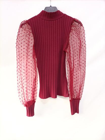 OTRAS. Top cansle mangas plumeti T.u(s)