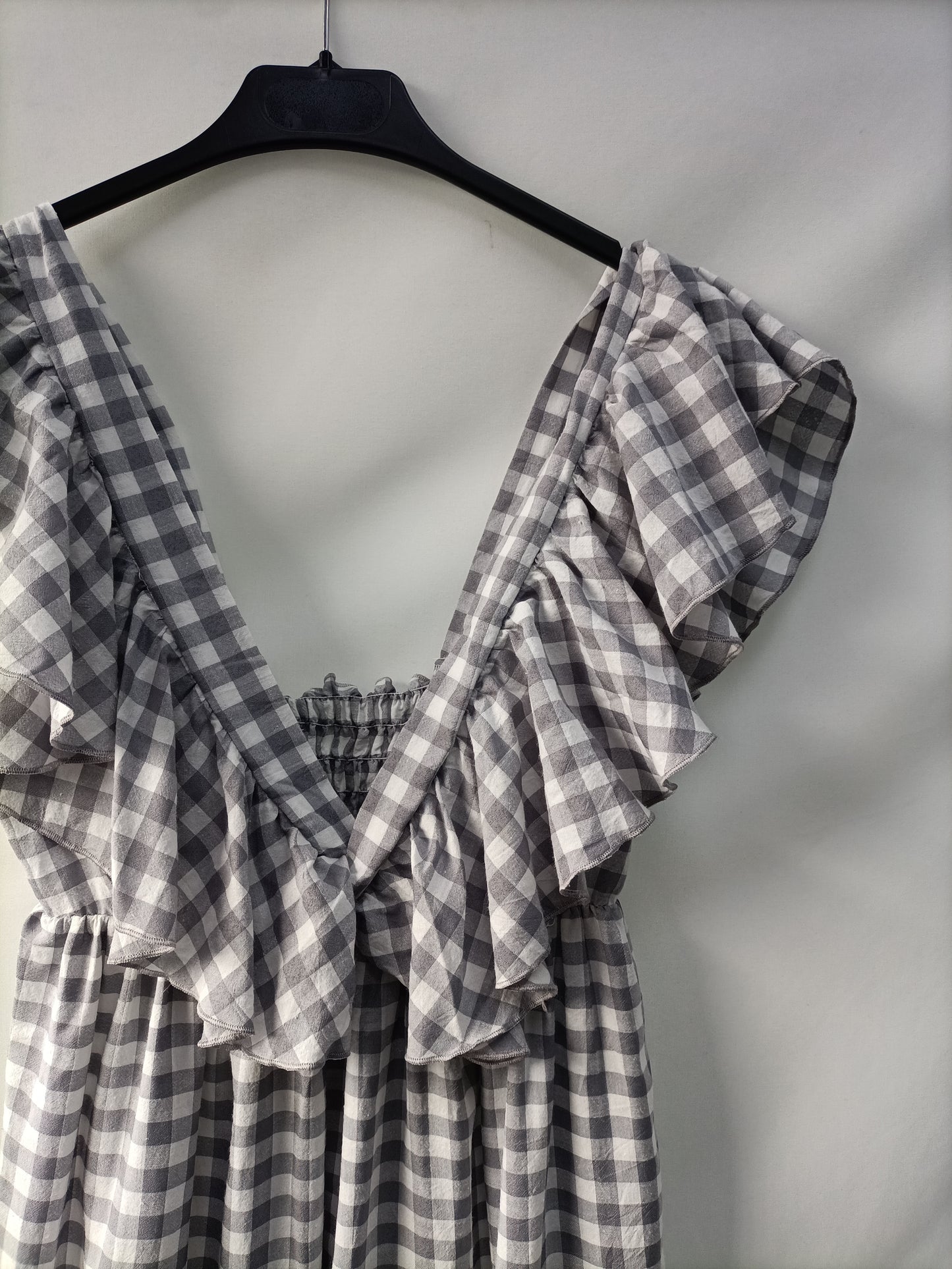 OTRAS. Vestido largo cuadro T.u(s/m)