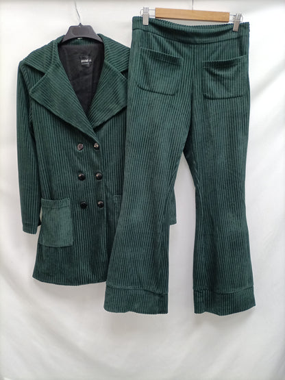 ERRE. Blazer Verde larga pana T.s