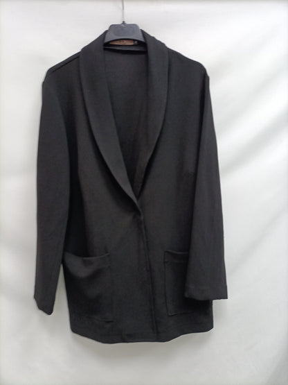 BY R. Blazer negra básica T.s