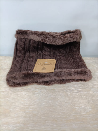 SIR ANIMAL'S.  Cuello marrón