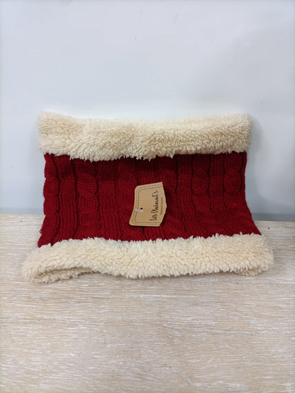 SIR ANIMAL'S.  Cuello burdeos