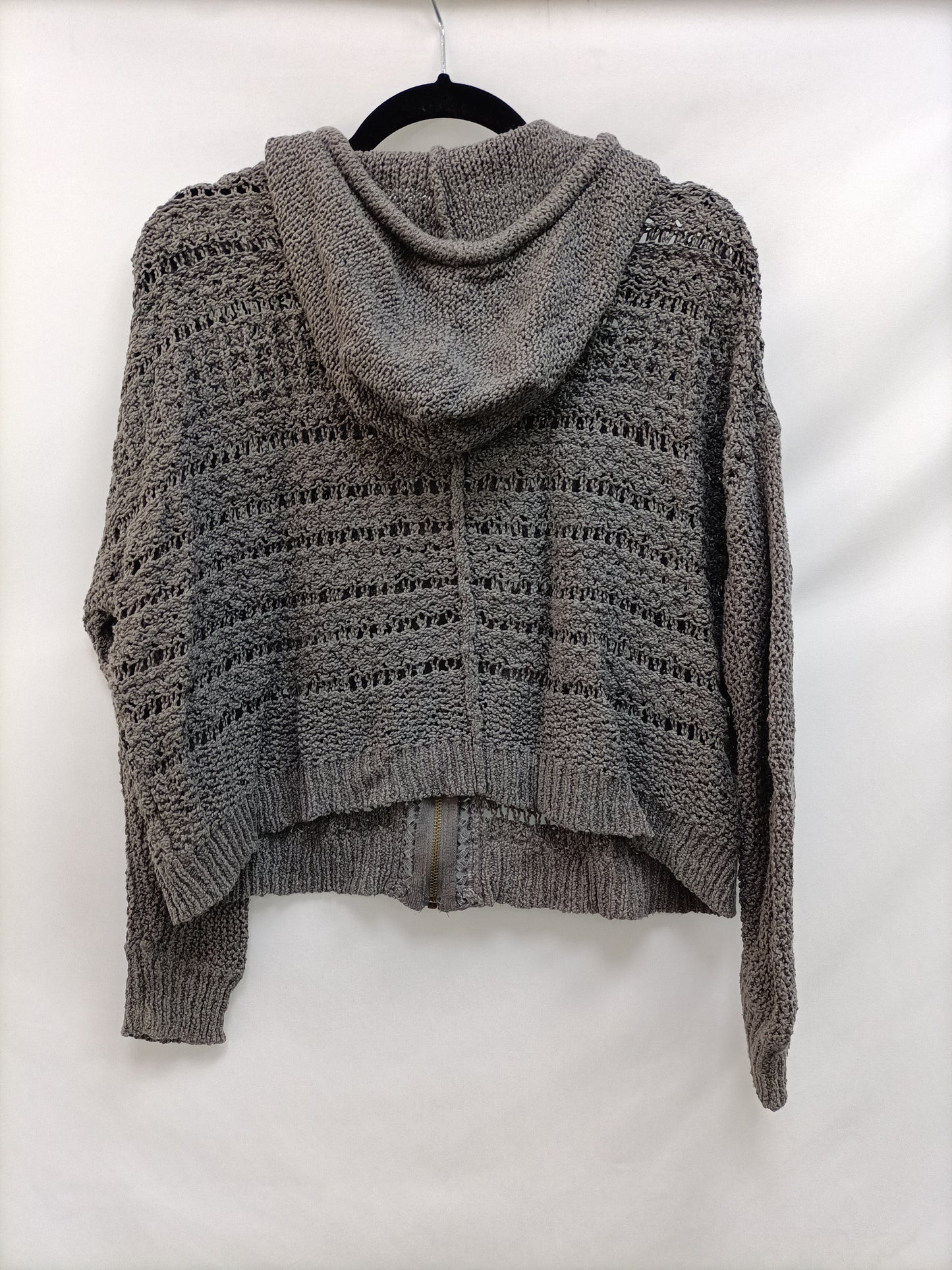 FREE PEOPLE. Die-cut zipper Ts jersey