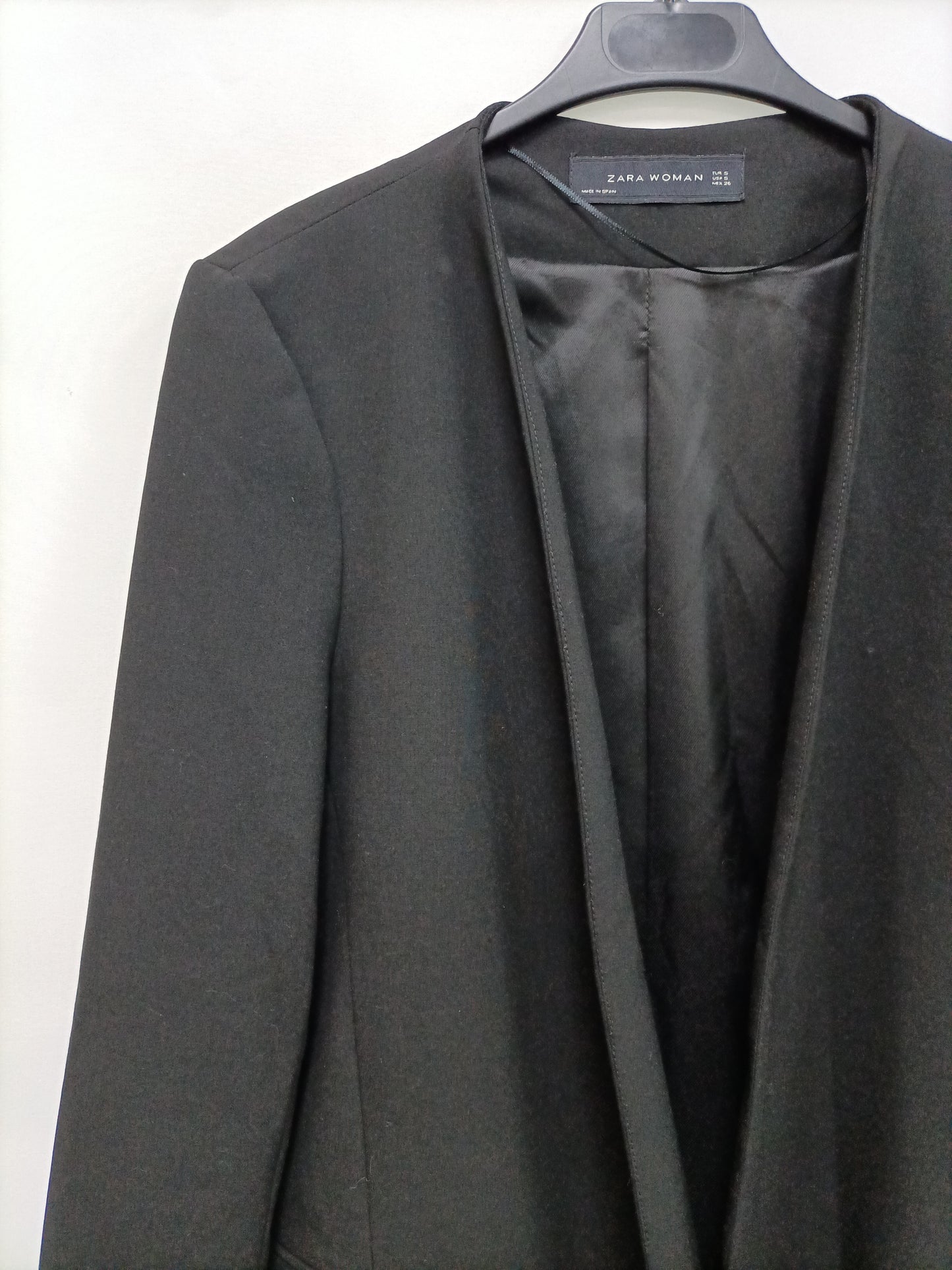 ZARA. Basic black blazer Ts